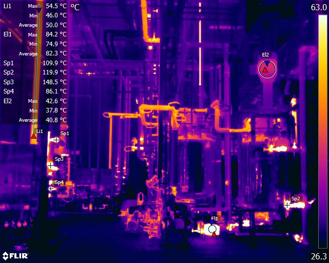 Thermal Image - Pipes