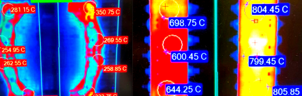 Hot stamping Thermal Enhanced Validation - Emitted Energy