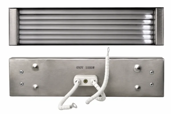 Quartz Infrared Heating Element Pillared Full Size