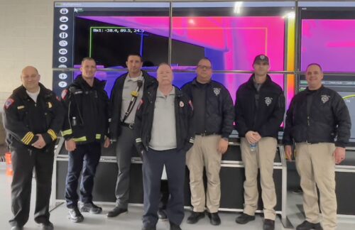 Fire Marshals Visit Emitted Energy