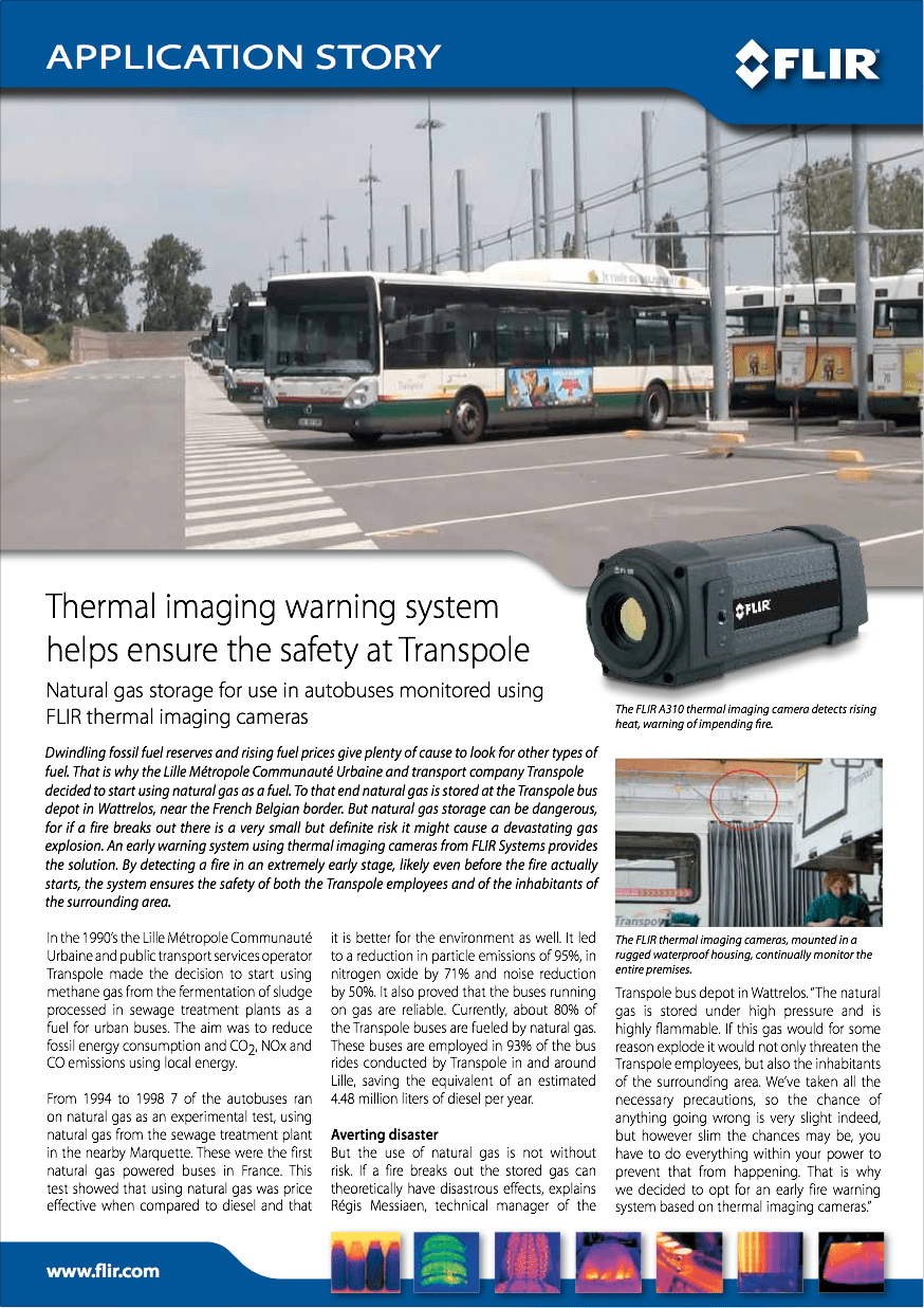 Natural Gas Storage on Buses