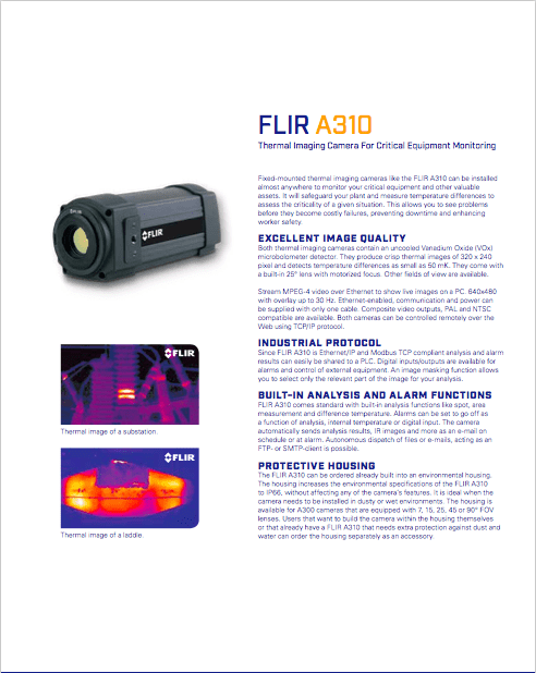 FLIR A310